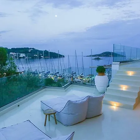A Luxurious Seafront Penthouse Overlooking The Picturesque Harbour Of *
