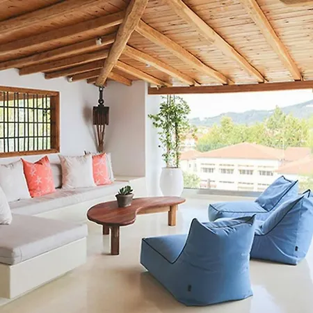 A Luxurious Seafront Penthouse Overlooking The Picturesque Harbour Of
