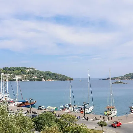 A Luxurious Seafront Penthouse Overlooking The Picturesque Harbour Of